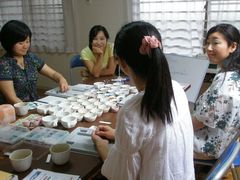 ヒーリングブレスレッド教室の様子